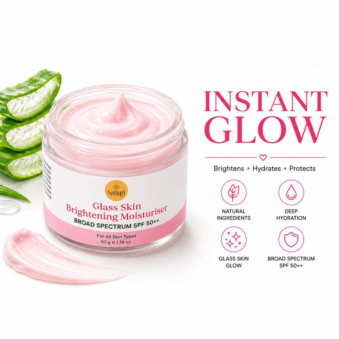 Samari Glass Skin Brightening Moisturiser SPF 50++