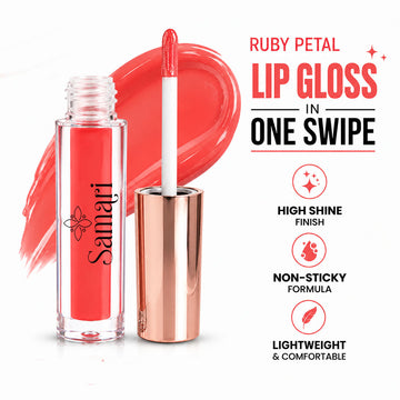 Samari Ruby Petal Lip Gloss