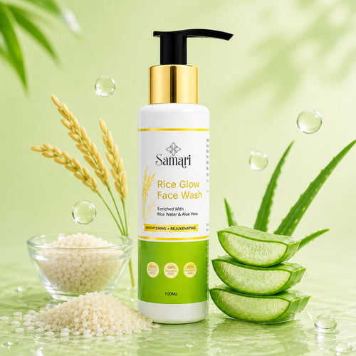 Samari Rice Glow Facewash
