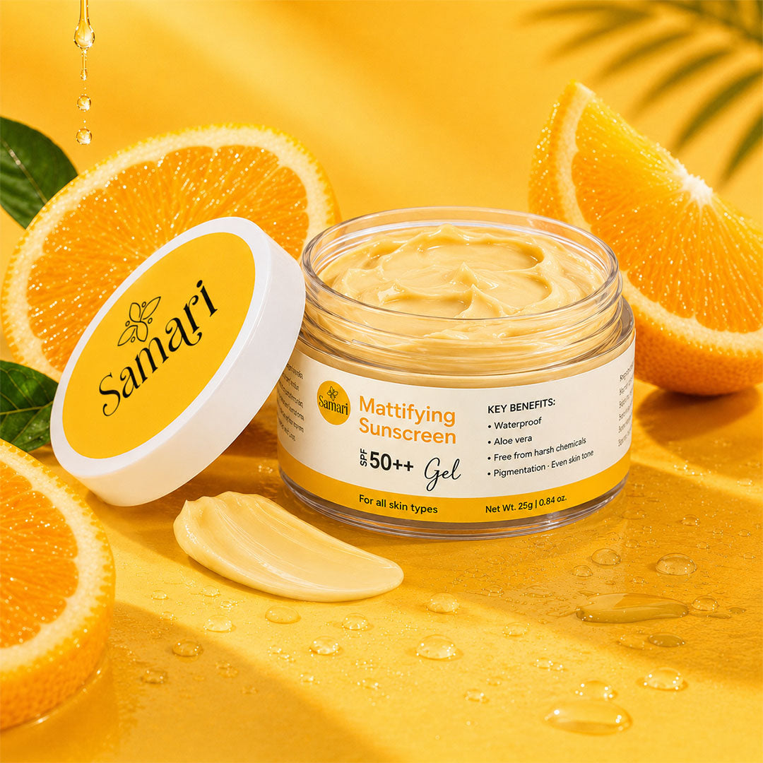 Samari Tinted Mattifying Sunscreen SPF 50++
