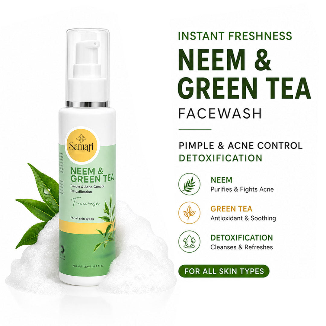 Samari Neem & Green Tea Facewash