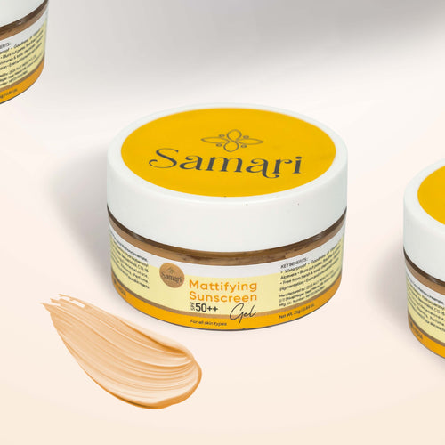 Samari Tinted Mattifying Sunscreen SPF 50++