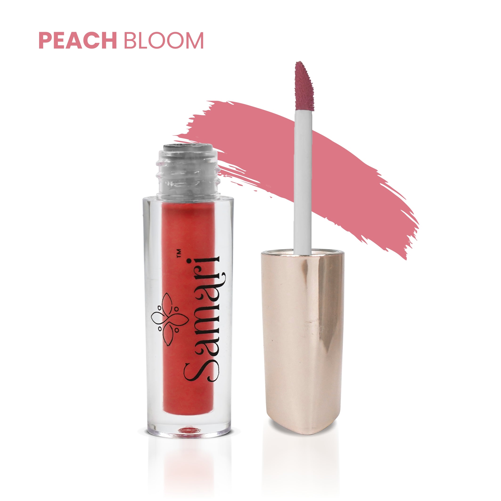 Samari Peach Bloom Liquid Lipstick