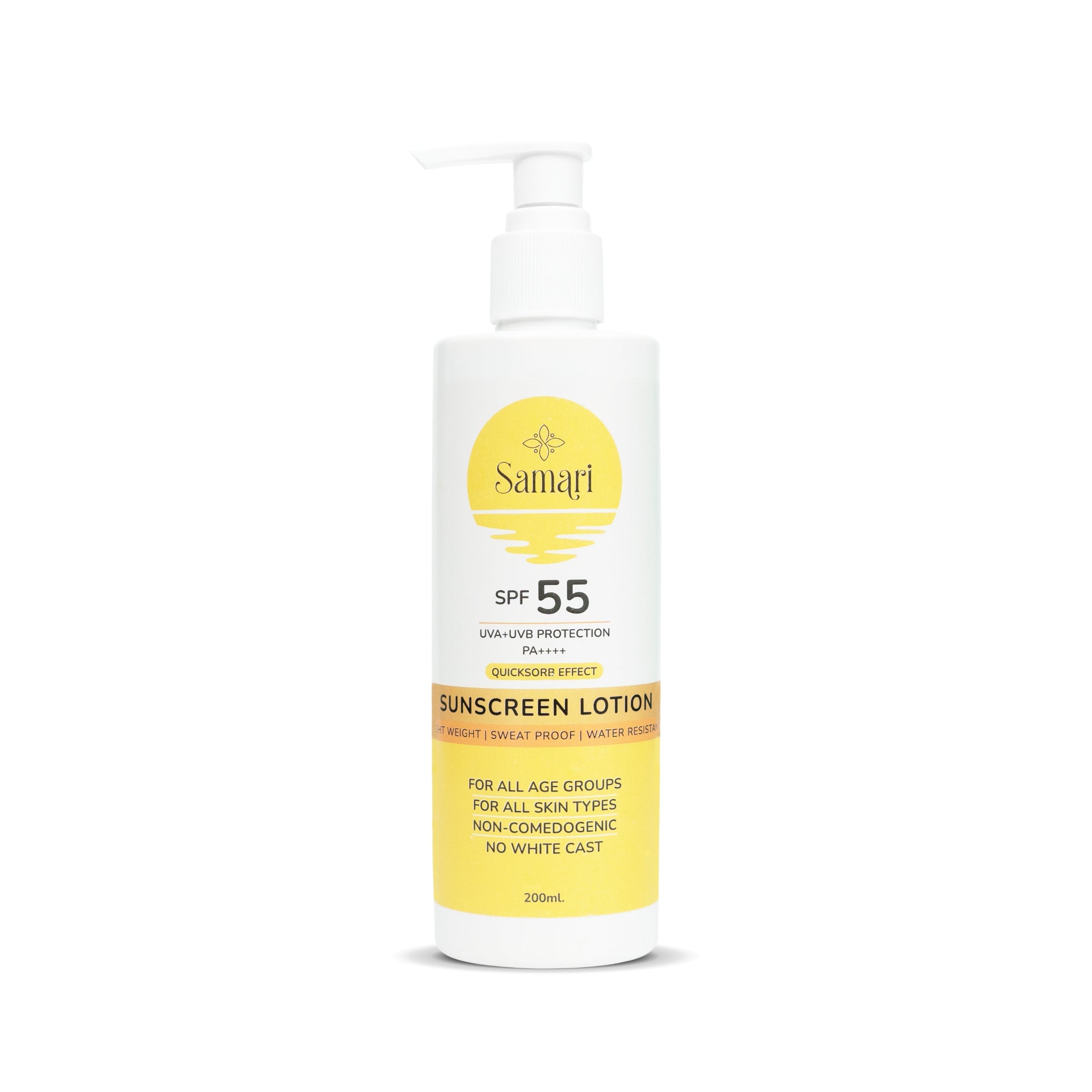 Samari Sunscreen Lotion SPF 55 PA++++