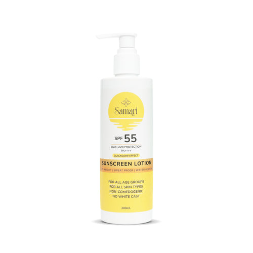 Samari Sunscreen Lotion SPF 55 PA++++