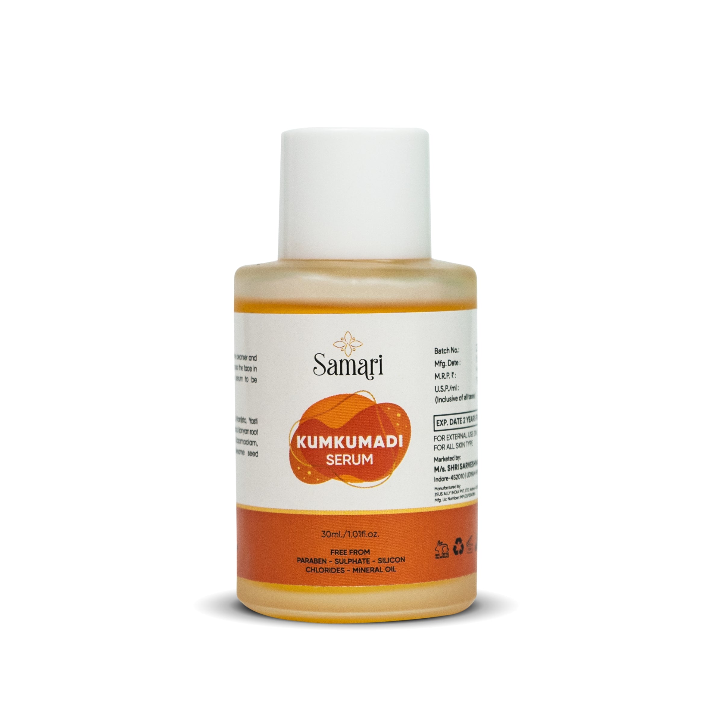 Samari Kumkumadi Glow Serum